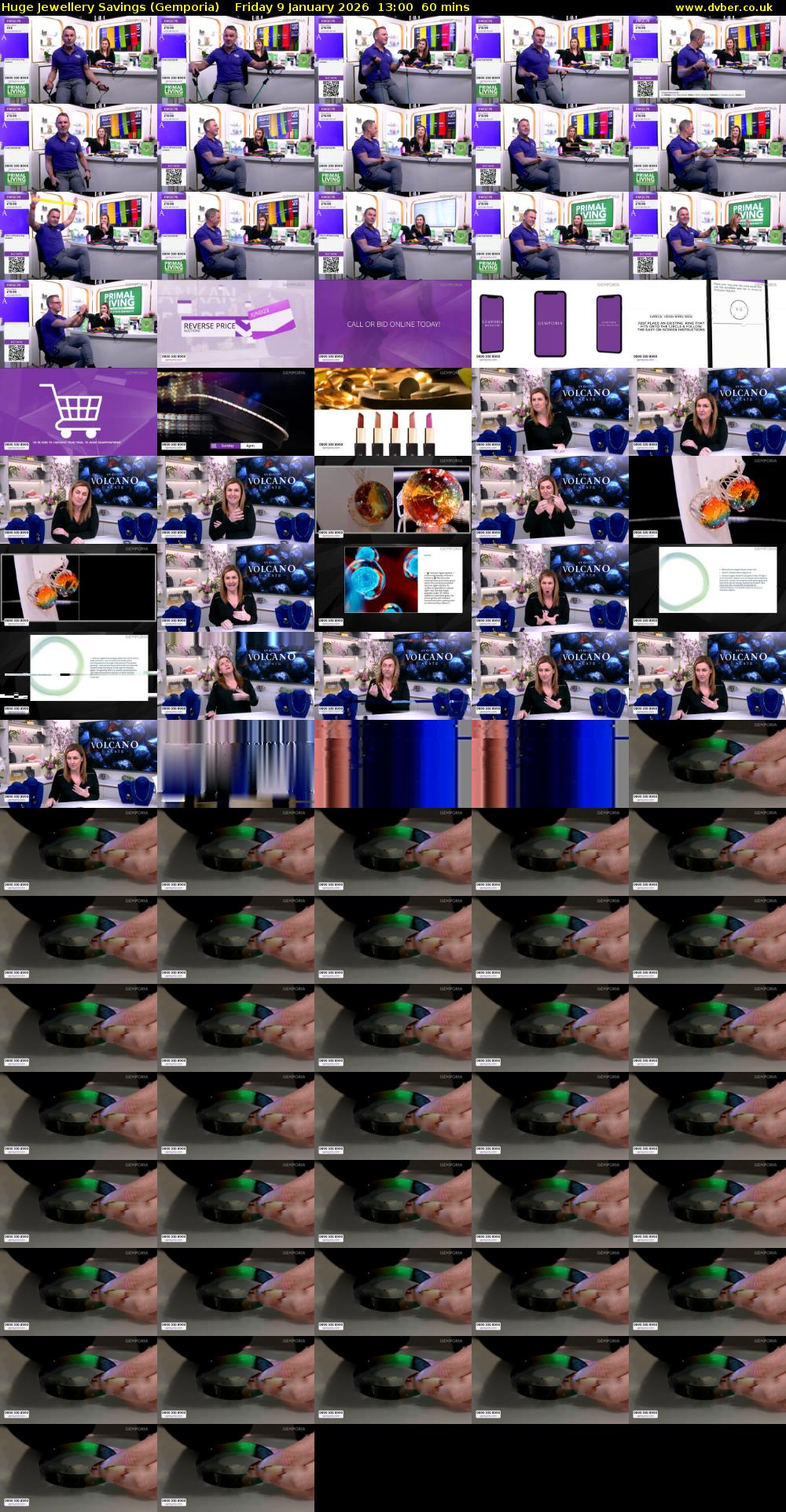 Huge Jewellery Savings (Gemporia) Friday 9 January 2026 13:00 - 14:00