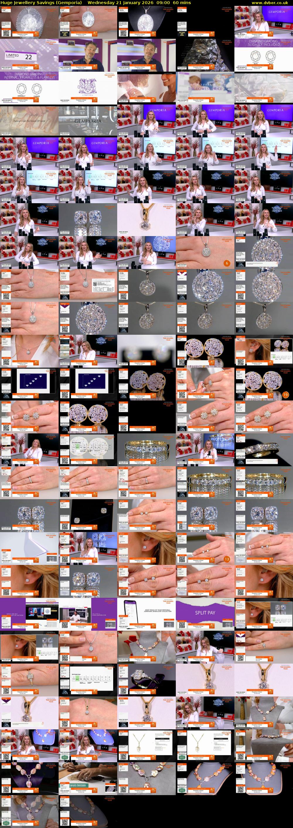 Huge Jewellery Savings (Gemporia) Wednesday 21 January 2026 09:00 - 10:00