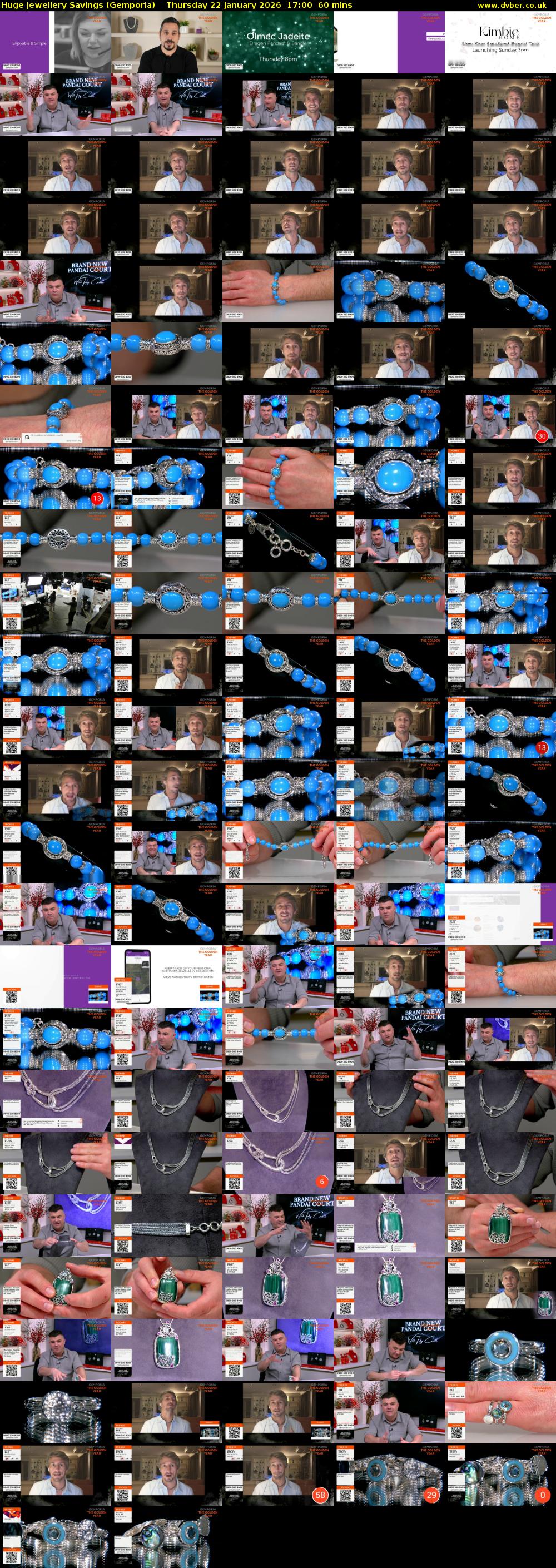 Huge Jewellery Savings (Gemporia) Thursday 22 January 2026 17:00 - 18:00