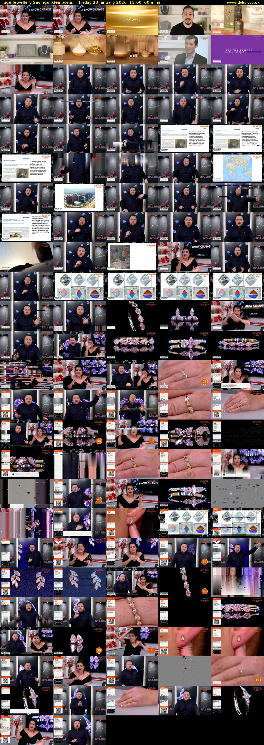 Huge Jewellery Savings (Gemporia) Friday 23 January 2026 13:00 - 14:00