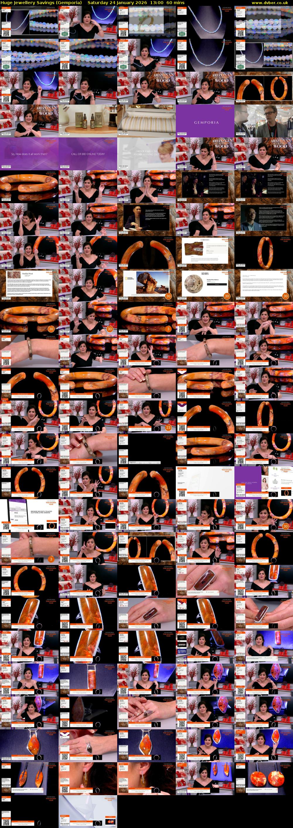 Huge Jewellery Savings (Gemporia) Saturday 24 January 2026 13:00 - 14:00