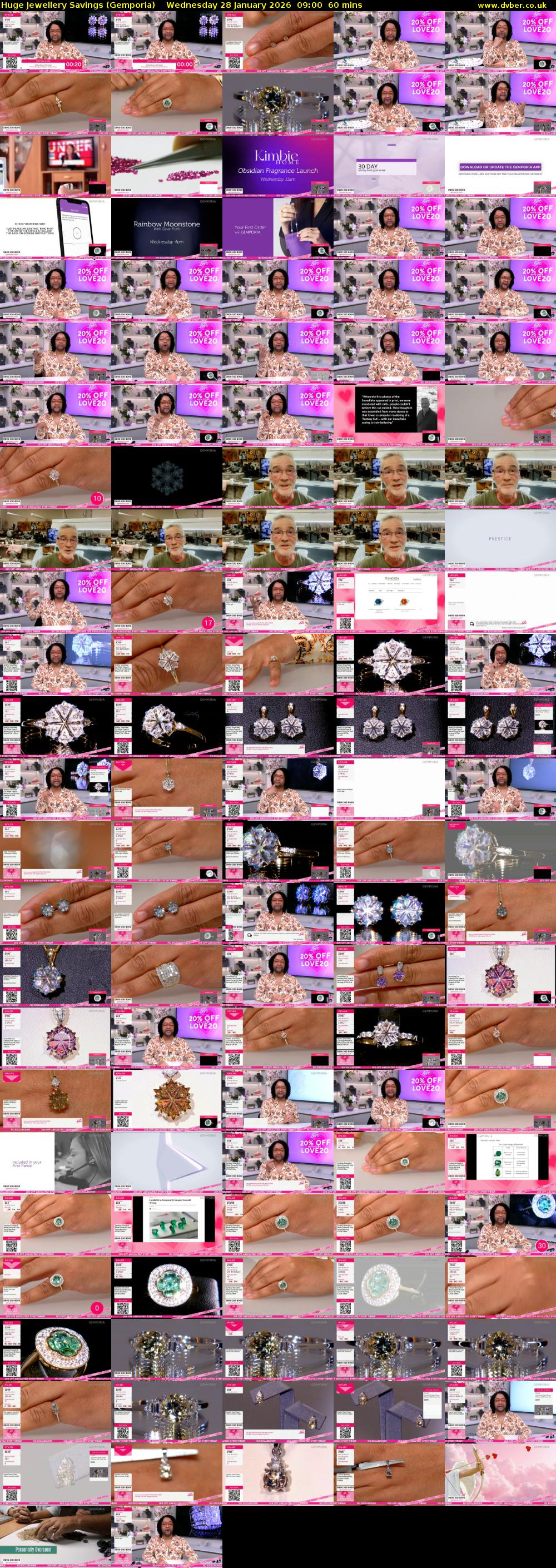 Huge Jewellery Savings (Gemporia) Wednesday 28 January 2026 09:00 - 10:00