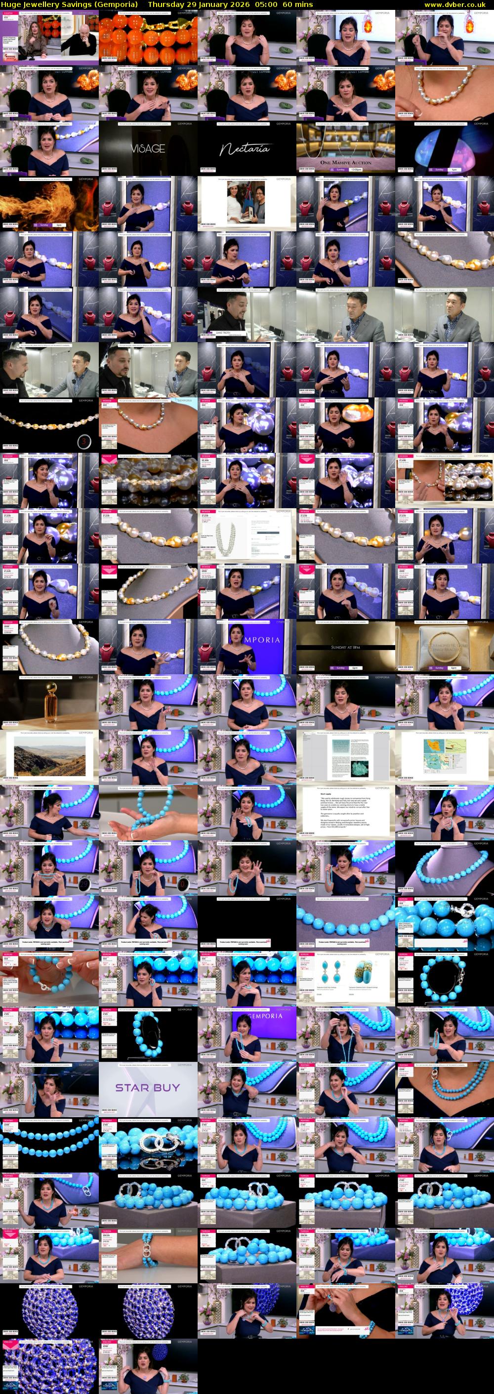 Huge Jewellery Savings (Gemporia) Thursday 29 January 2026 05:00 - 06:00