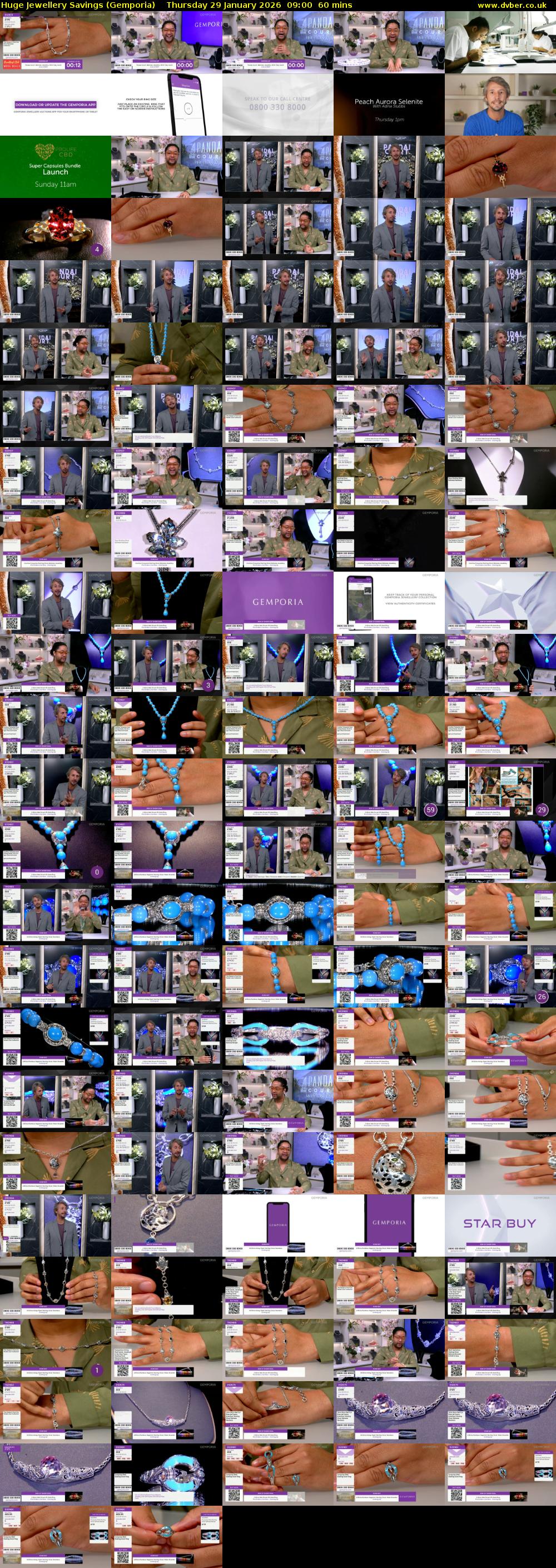 Huge Jewellery Savings (Gemporia) Thursday 29 January 2026 09:00 - 10:00