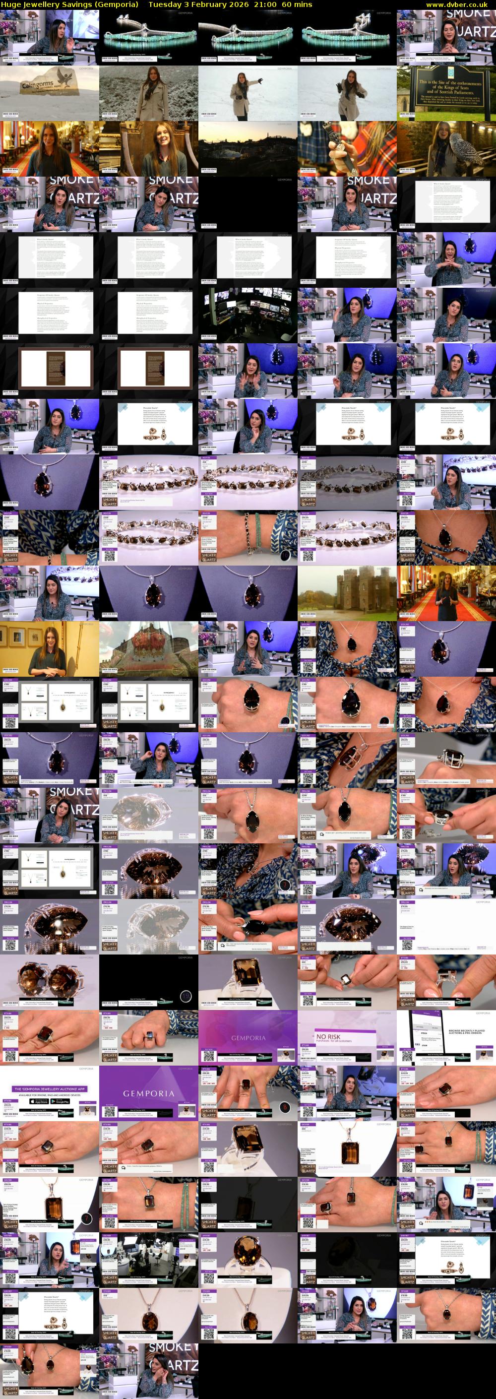 Huge Jewellery Savings (Gemporia) Tuesday 3 February 2026 21:00 - 22:00