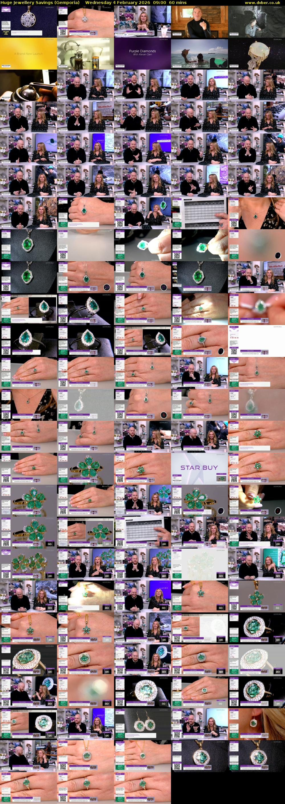 Huge Jewellery Savings (Gemporia) Wednesday 4 February 2026 09:00 - 10:00