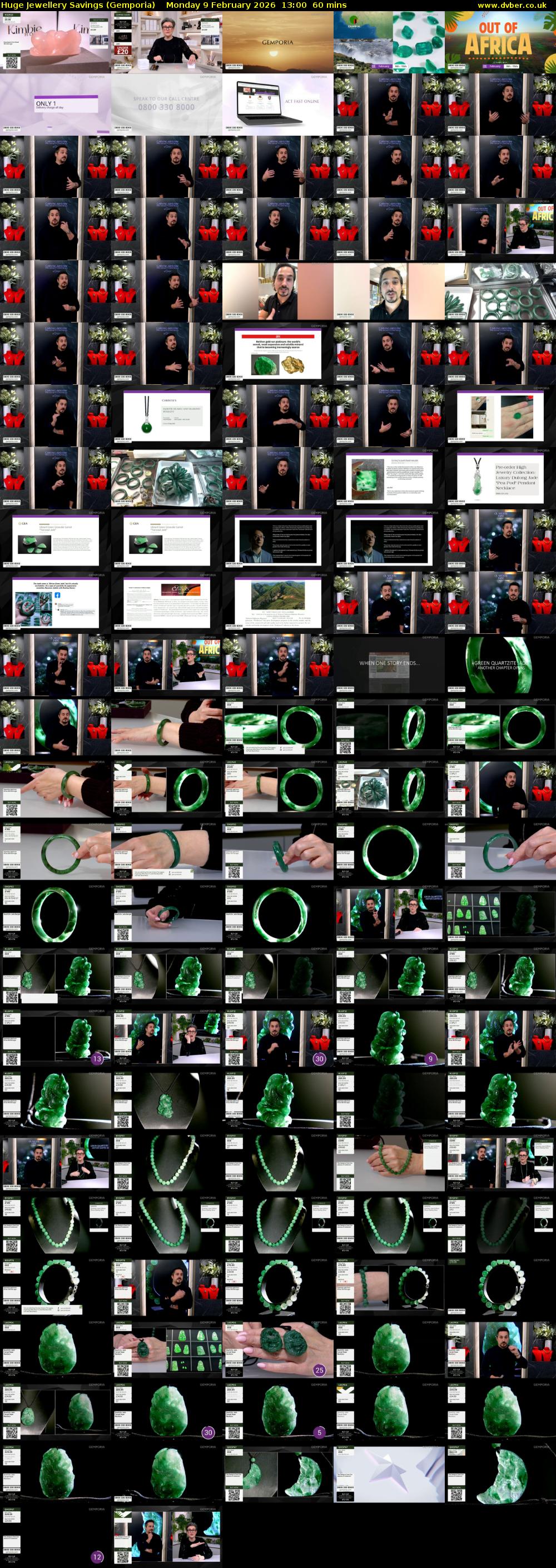 Huge Jewellery Savings (Gemporia) Monday 9 February 2026 13:00 - 14:00