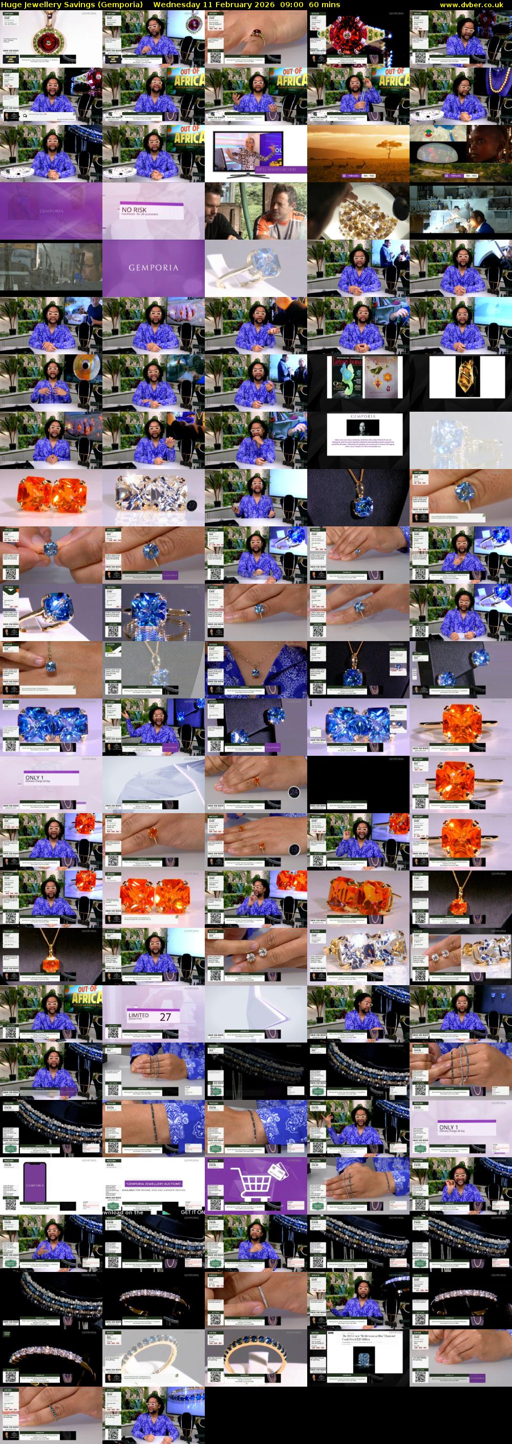 Huge Jewellery Savings (Gemporia) Wednesday 11 February 2026 09:00 - 10:00