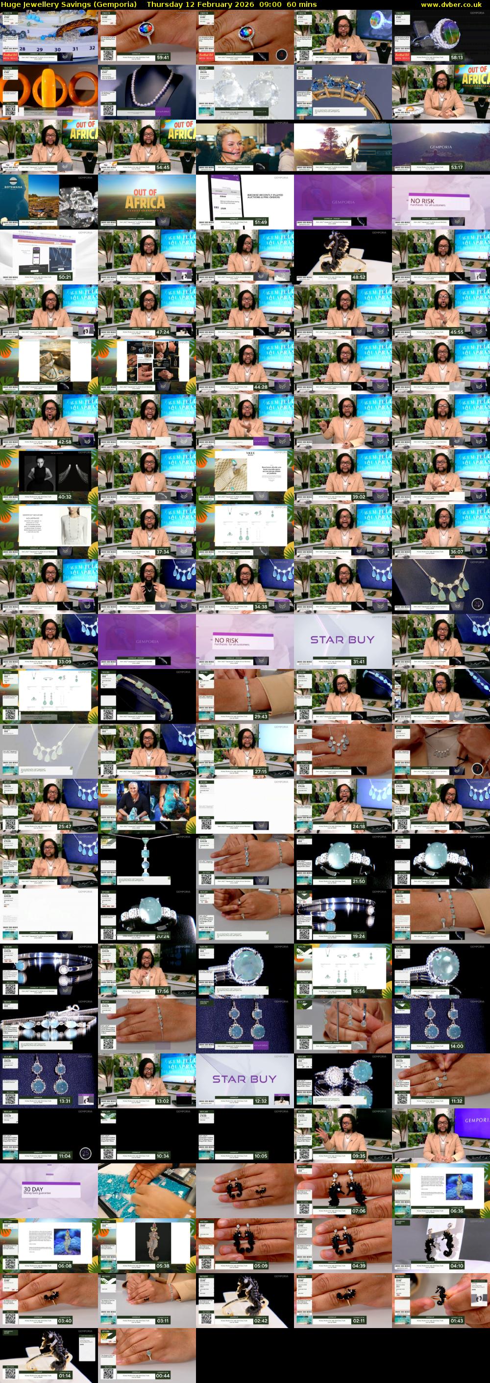 Huge Jewellery Savings (Gemporia) Thursday 12 February 2026 09:00 - 10:00