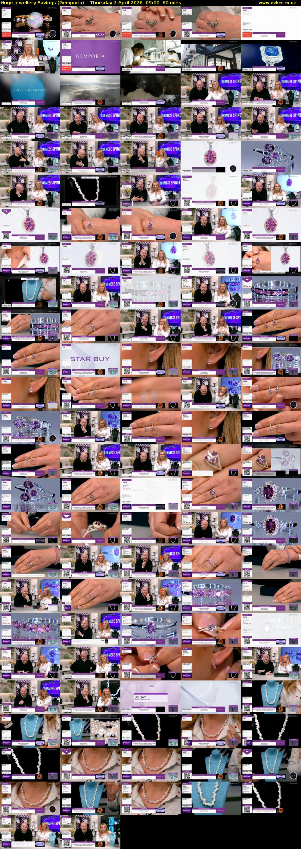 Huge Jewellery Savings (Gemporia) Thursday 2 April 2026 09:00 - 10:00