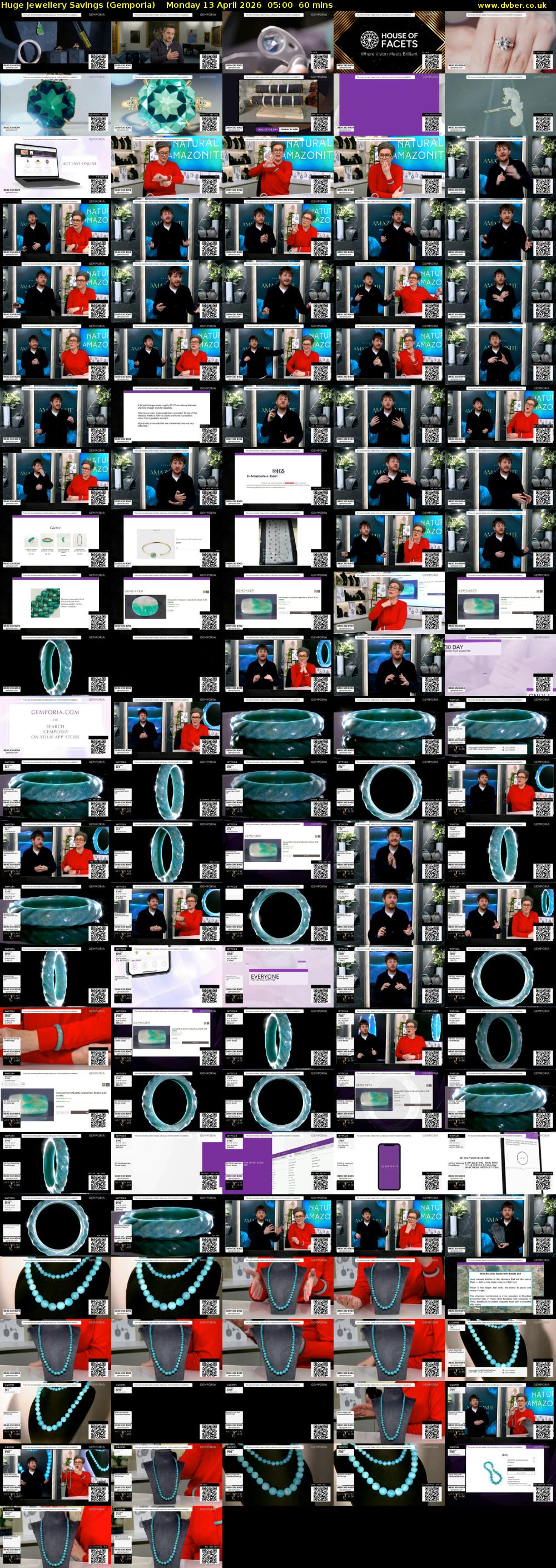 Huge Jewellery Savings (Gemporia) Monday 13 April 2026 05:00 - 06:00