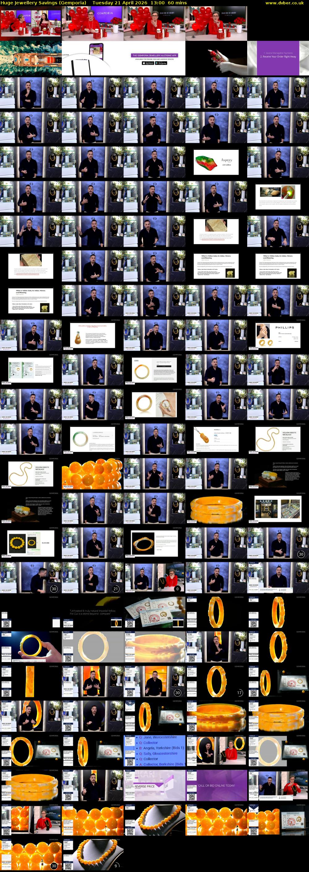 Huge Jewellery Savings (Gemporia) Tuesday 21 April 2026 13:00 - 14:00