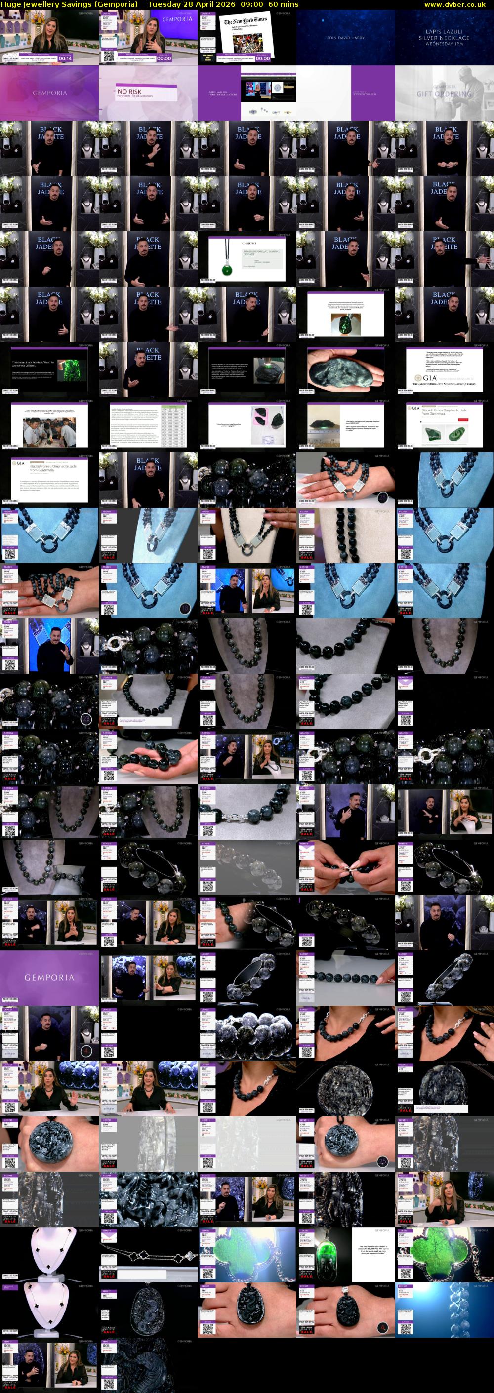 Huge Jewellery Savings (Gemporia) Tuesday 28 April 2026 09:00 - 10:00