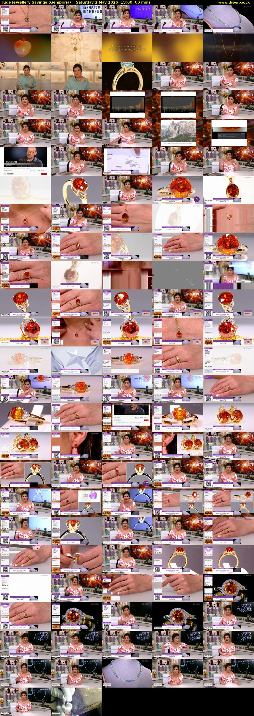 Huge Jewellery Savings (Gemporia) Saturday 2 May 2026 13:00 - 14:00