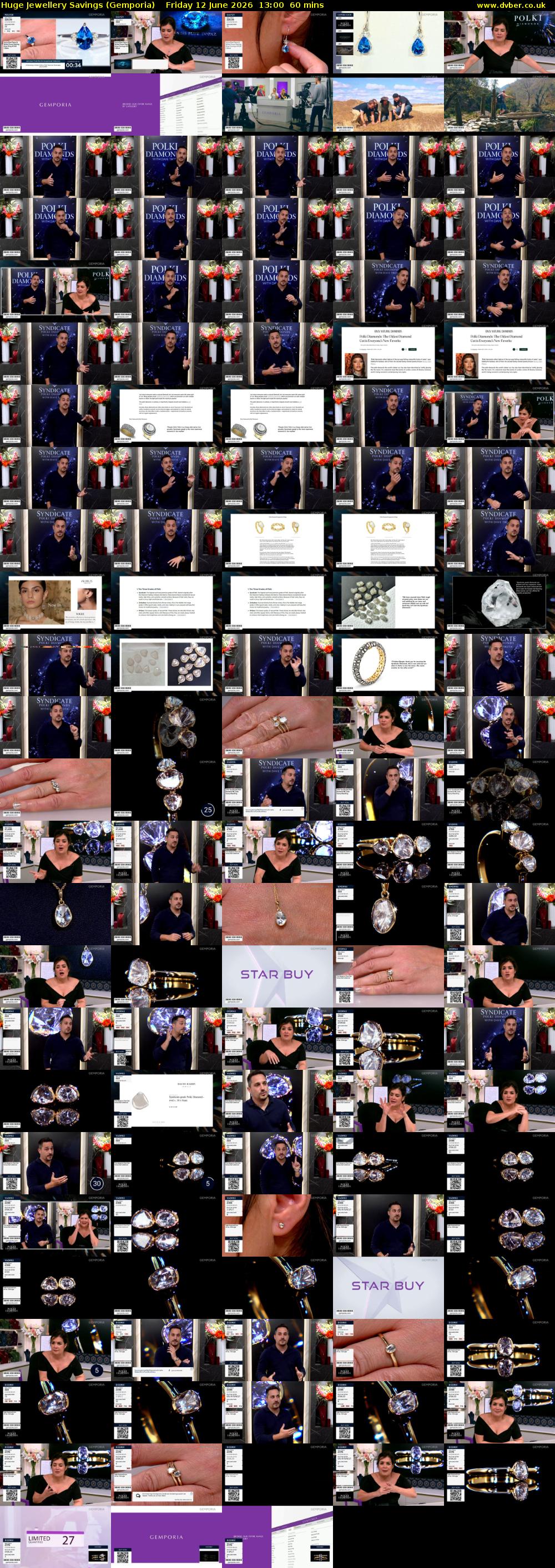 Huge Jewellery Savings (Gemporia) Friday 12 June 2026 13:00 - 14:00