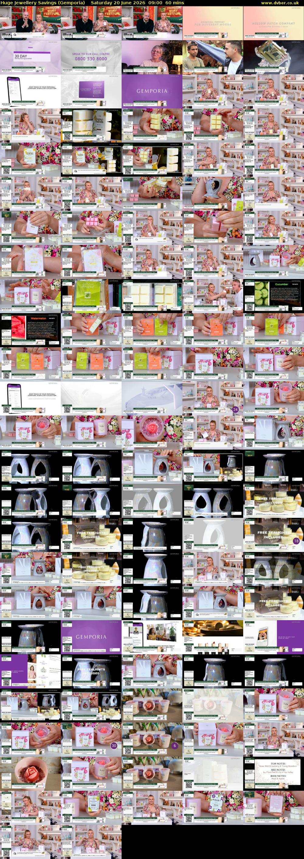 Huge Jewellery Savings (Gemporia) Saturday 20 June 2026 09:00 - 10:00