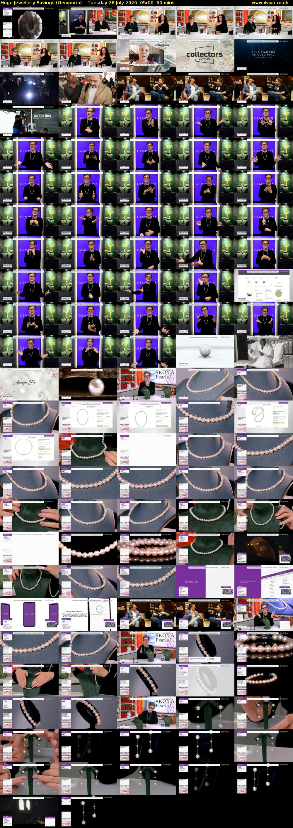 Huge Jewellery Savings (Gemporia) Tuesday 28 July 2026 05:00 - 06:00