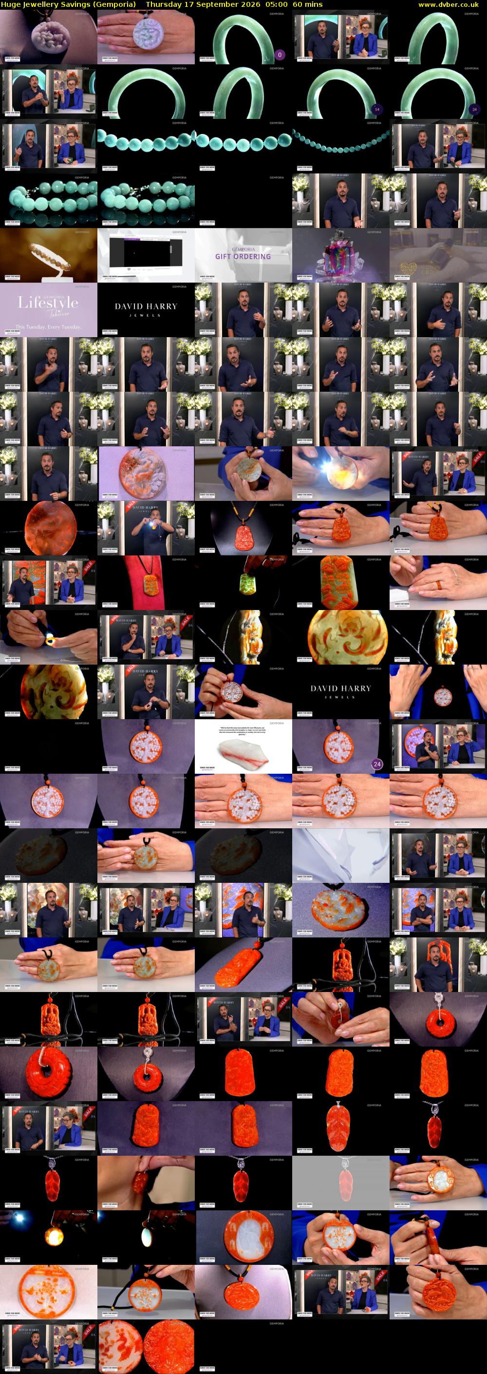 Huge Jewellery Savings (Gemporia) Thursday 17 September 2026 05:00 - 06:00
