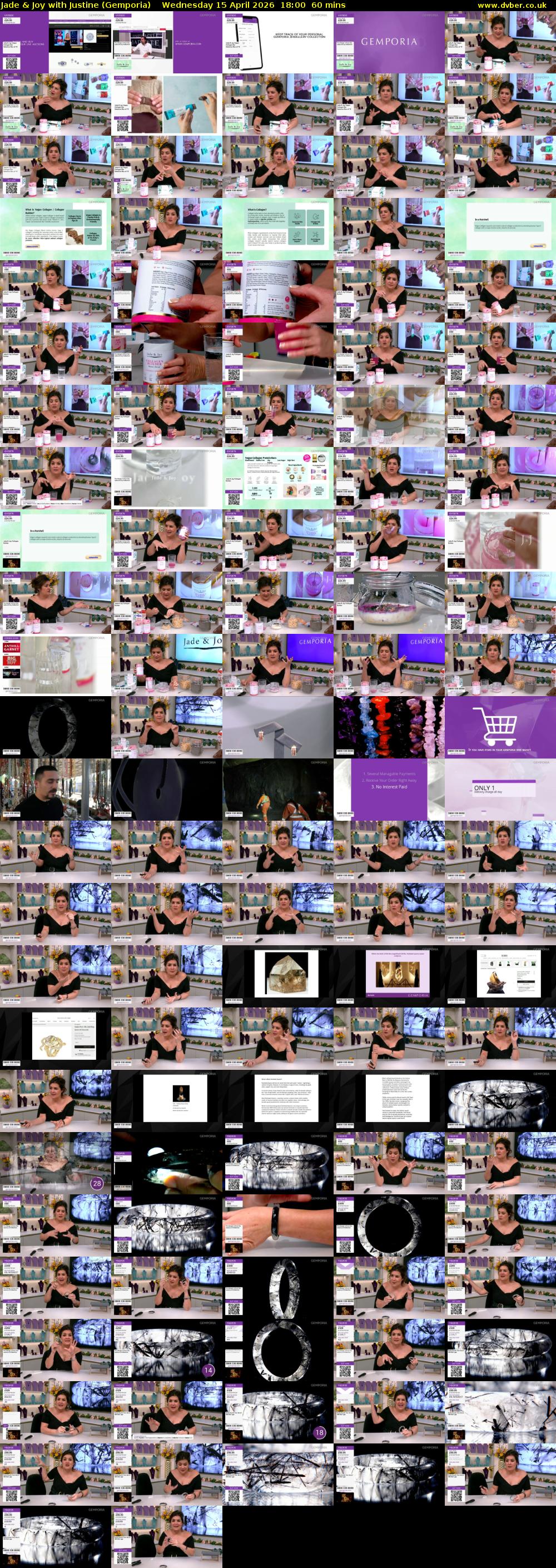 Jade & Joy with Justine (Gemporia) Wednesday 15 April 2026 18:00 - 19:00