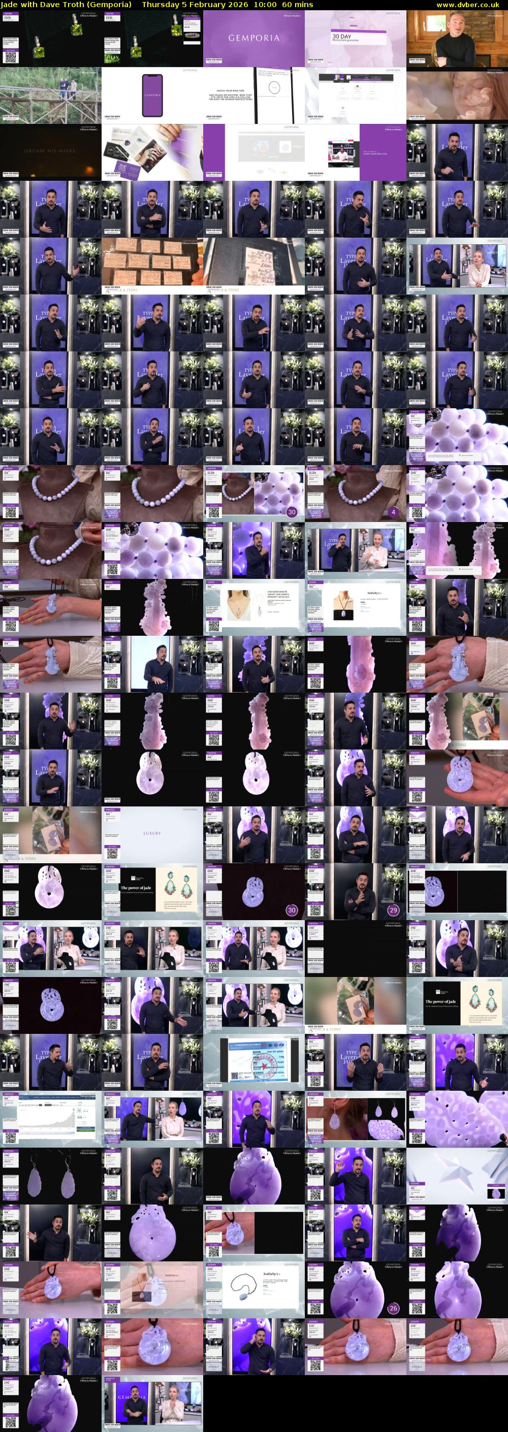 Jade with Dave Troth (Gemporia) Thursday 5 February 2026 10:00 - 11:00