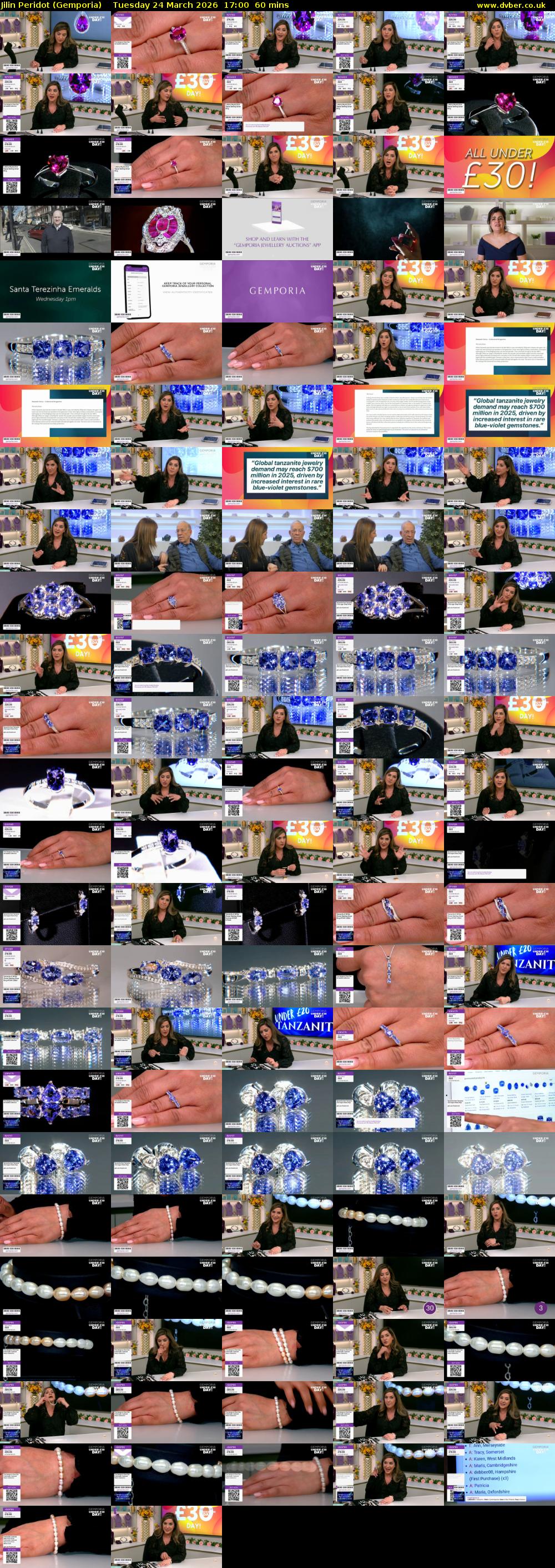 Jilin Peridot (Gemporia) Tuesday 24 March 2026 17:00 - 18:00