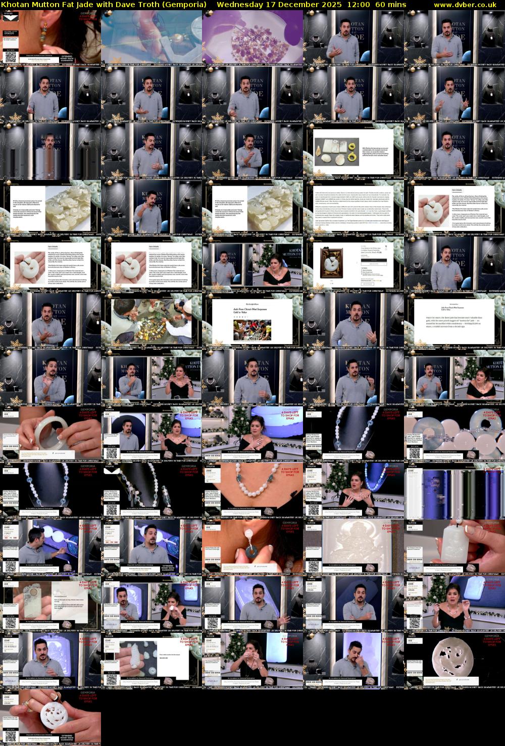 Khotan Mutton Fat Jade with Dave Troth (Gemporia) Wednesday 17 December 2025 12:00 - 13:00