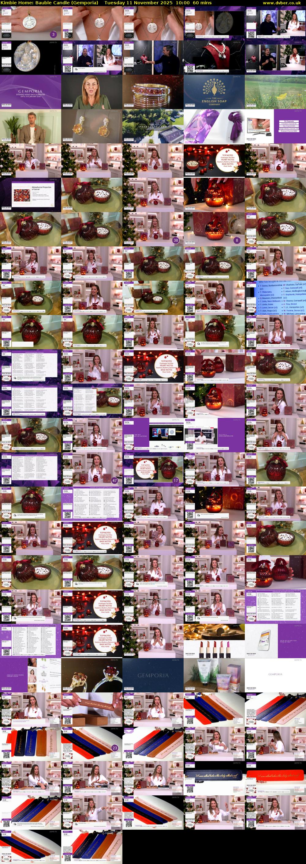 Kimbie Home: Bauble Candle (Gemporia) Tuesday 11 November 2025 10:00 - 11:00