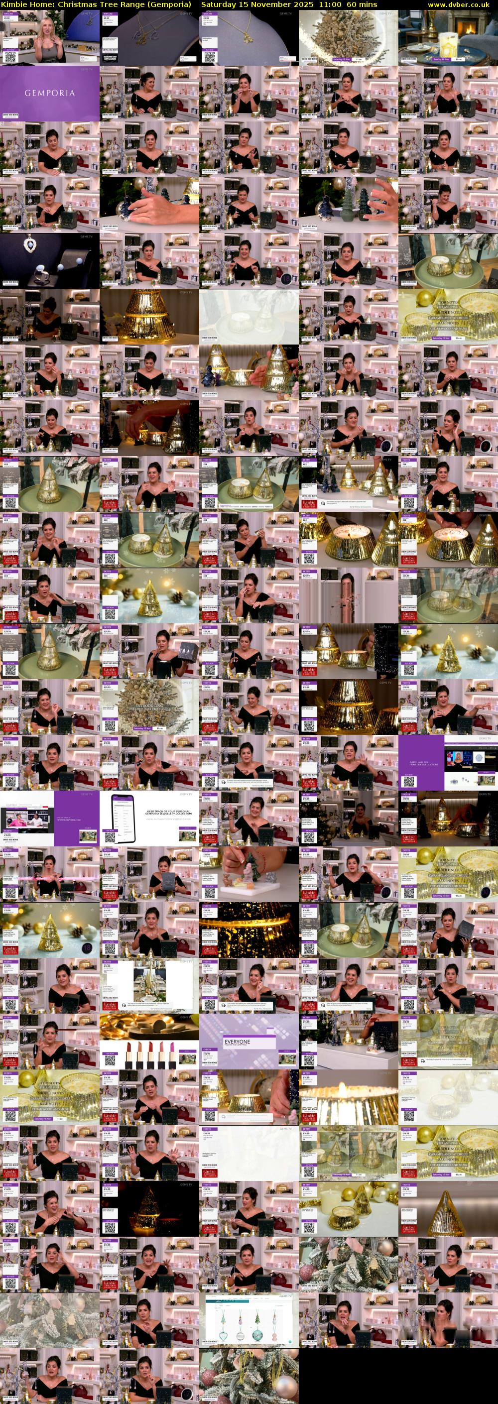 Kimbie Home: Christmas Tree Range (Gemporia) Saturday 15 November 2025 11:00 - 12:00