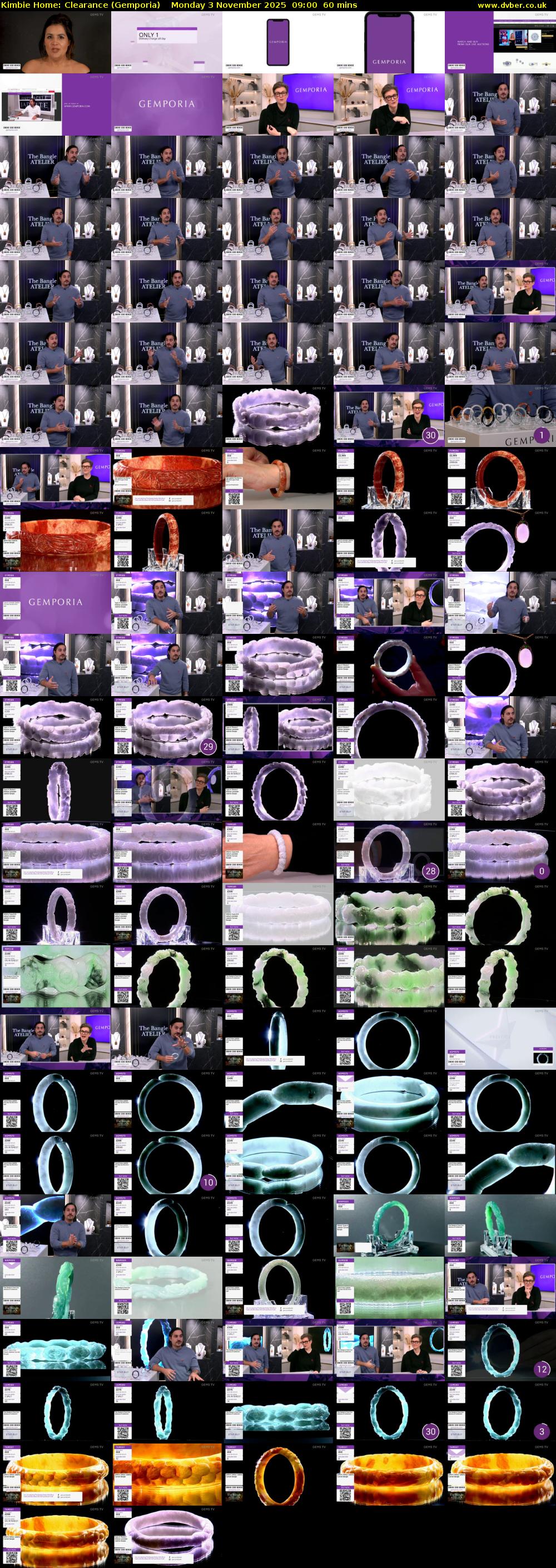 Kimbie Home: Clearance (Gemporia) Monday 3 November 2025 09:00 - 10:00