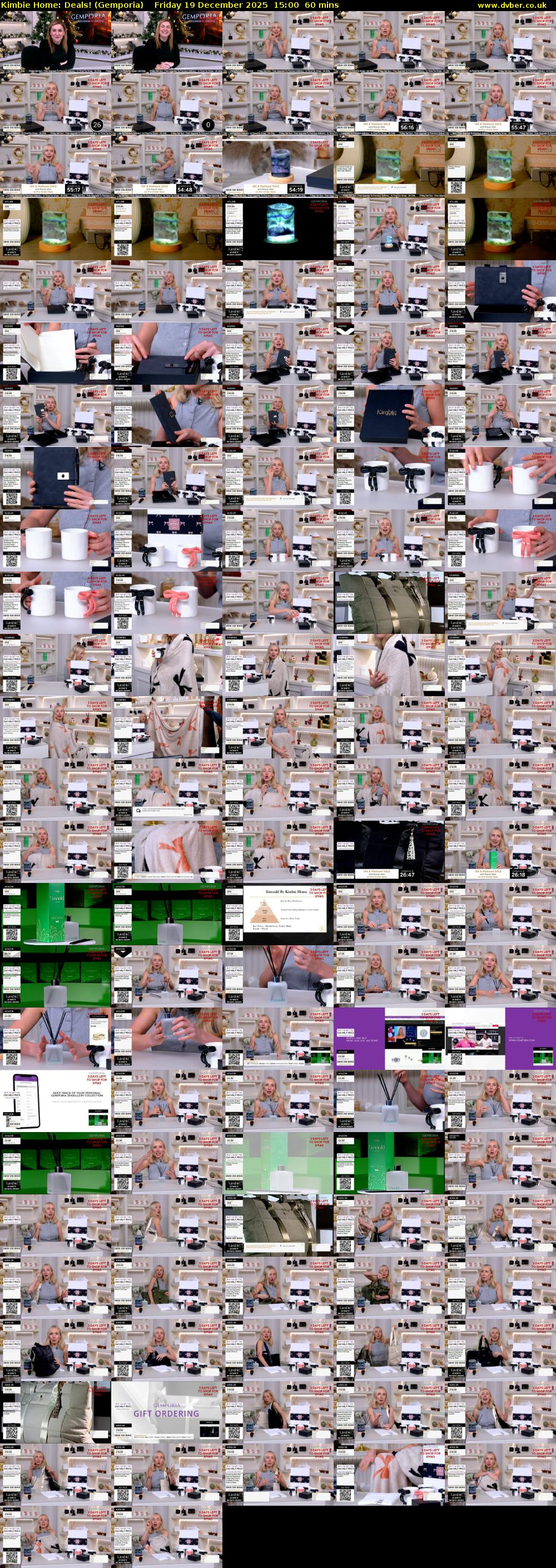 Kimbie Home: Deals! (Gemporia) Friday 19 December 2025 15:00 - 16:00