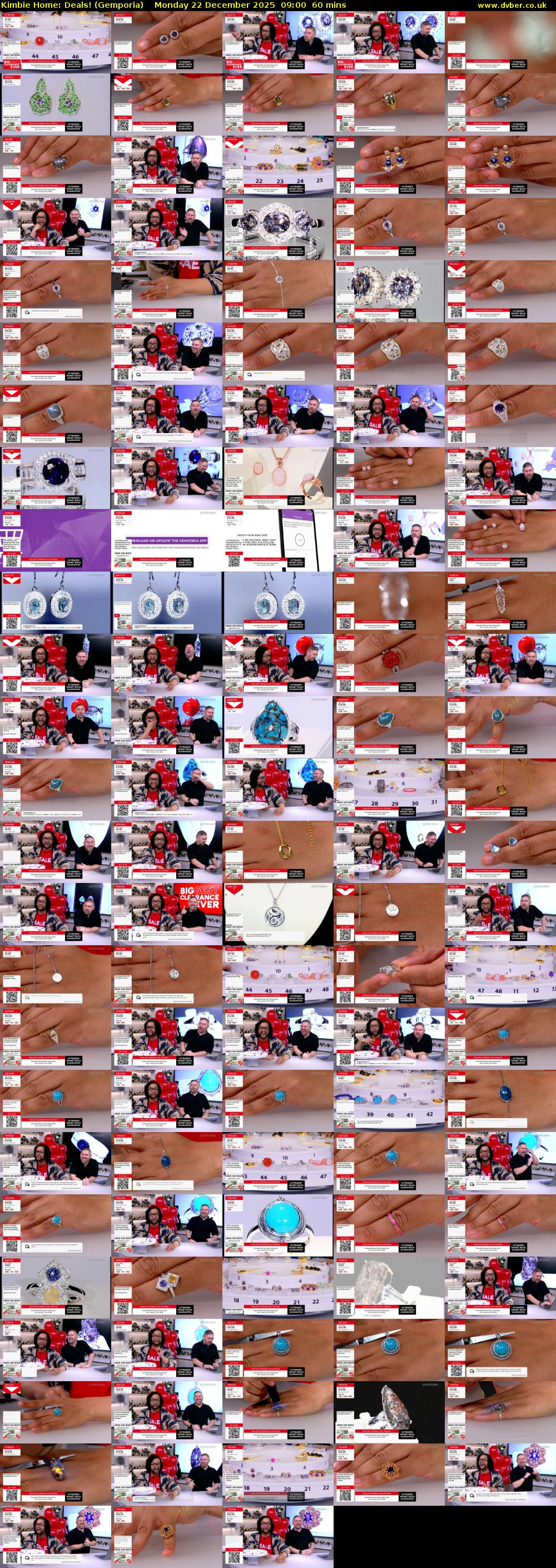 Kimbie Home: Deals! (Gemporia) Monday 22 December 2025 09:00 - 10:00