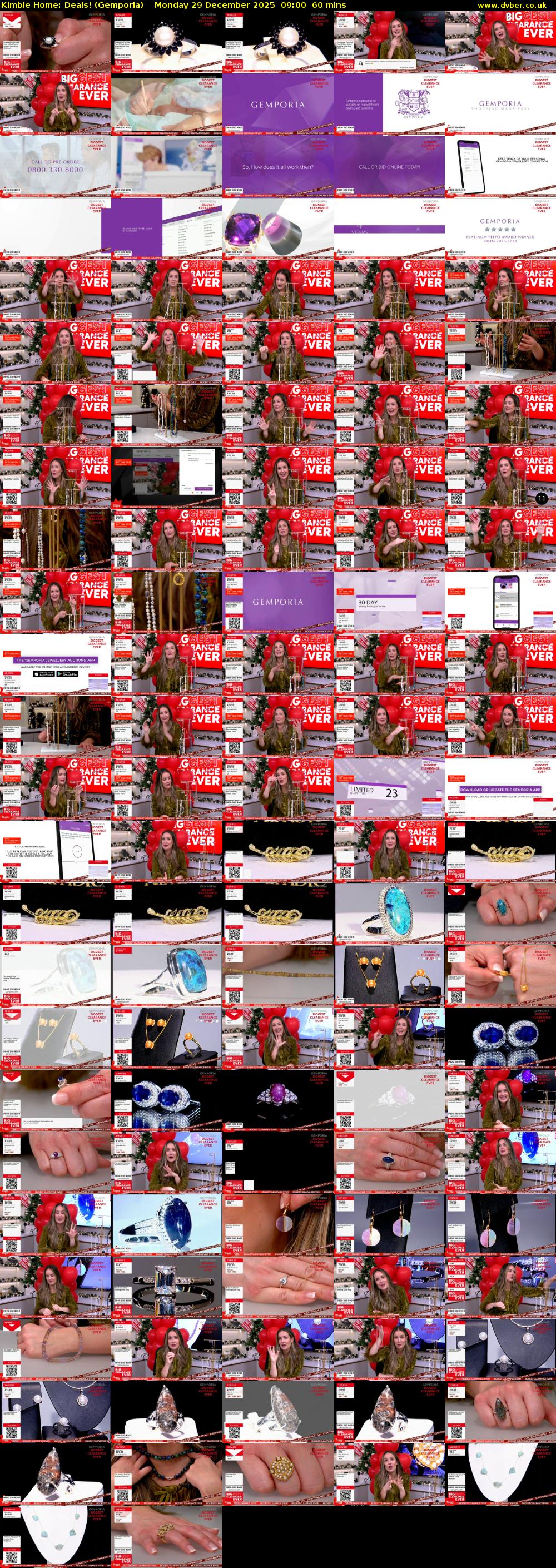 Kimbie Home: Deals! (Gemporia) Monday 29 December 2025 09:00 - 10:00