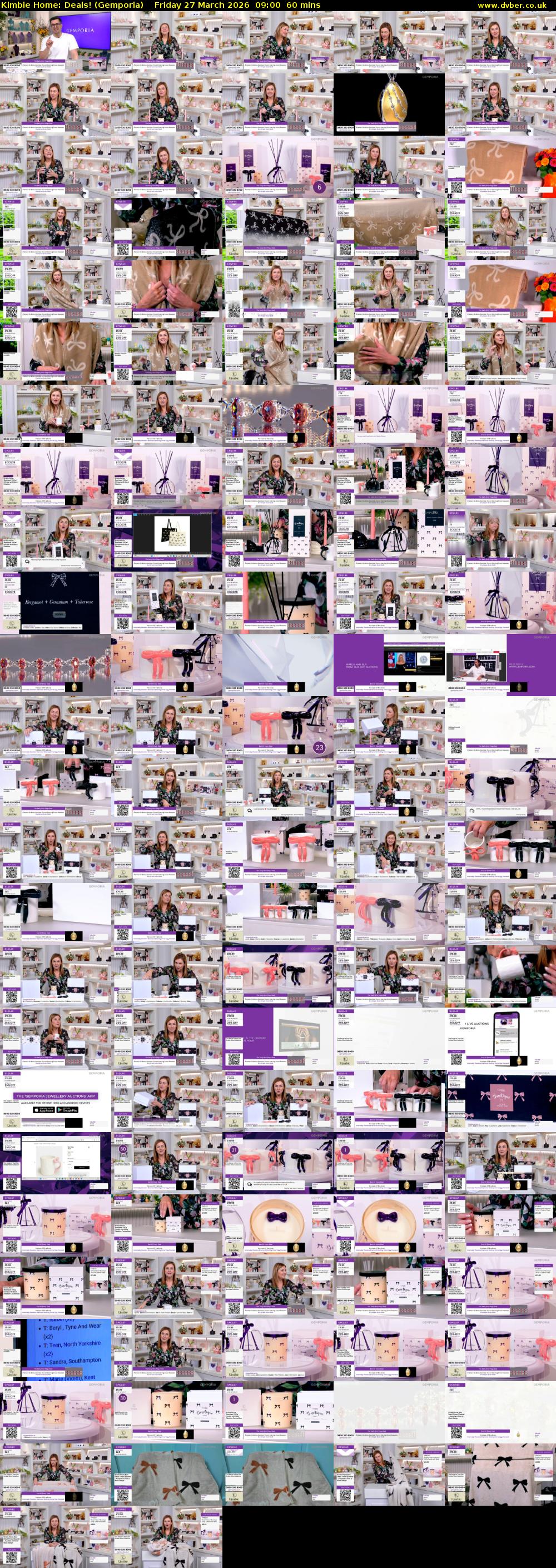 Kimbie Home: Deals! (Gemporia) Friday 27 March 2026 09:00 - 10:00