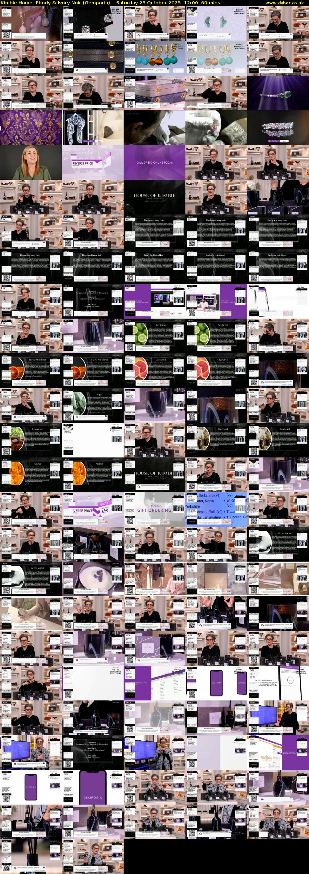 Kimbie Home: Ebody & Ivory Noir (Gemporia) Saturday 25 October 2025 12:00 - 13:00