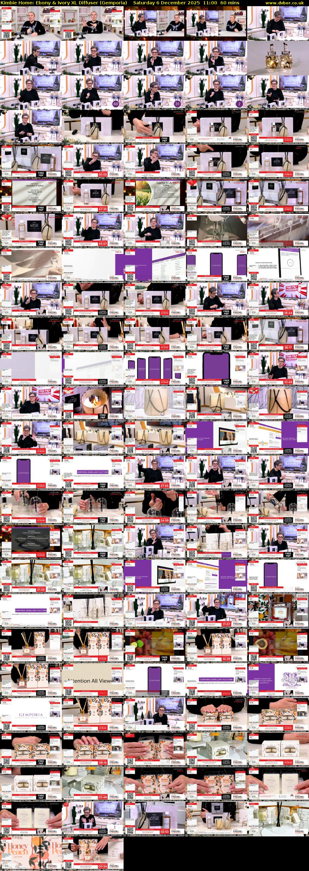 Kimbie Home: Ebony & Ivory XL Diffuser (Gemporia) Saturday 6 December 2025 11:00 - 12:00