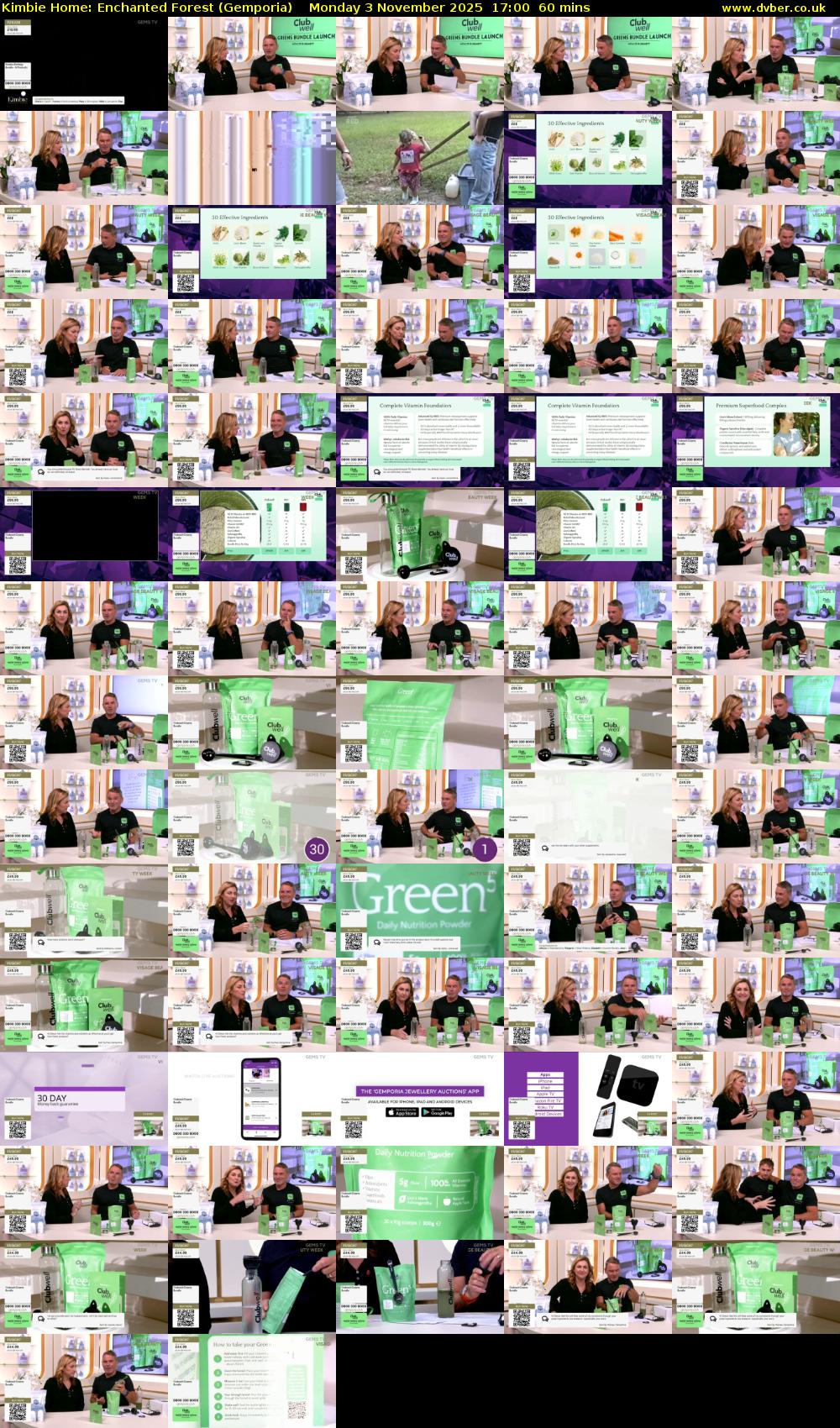 Kimbie Home: Enchanted Forest (Gemporia) Monday 3 November 2025 17:00 - 18:00