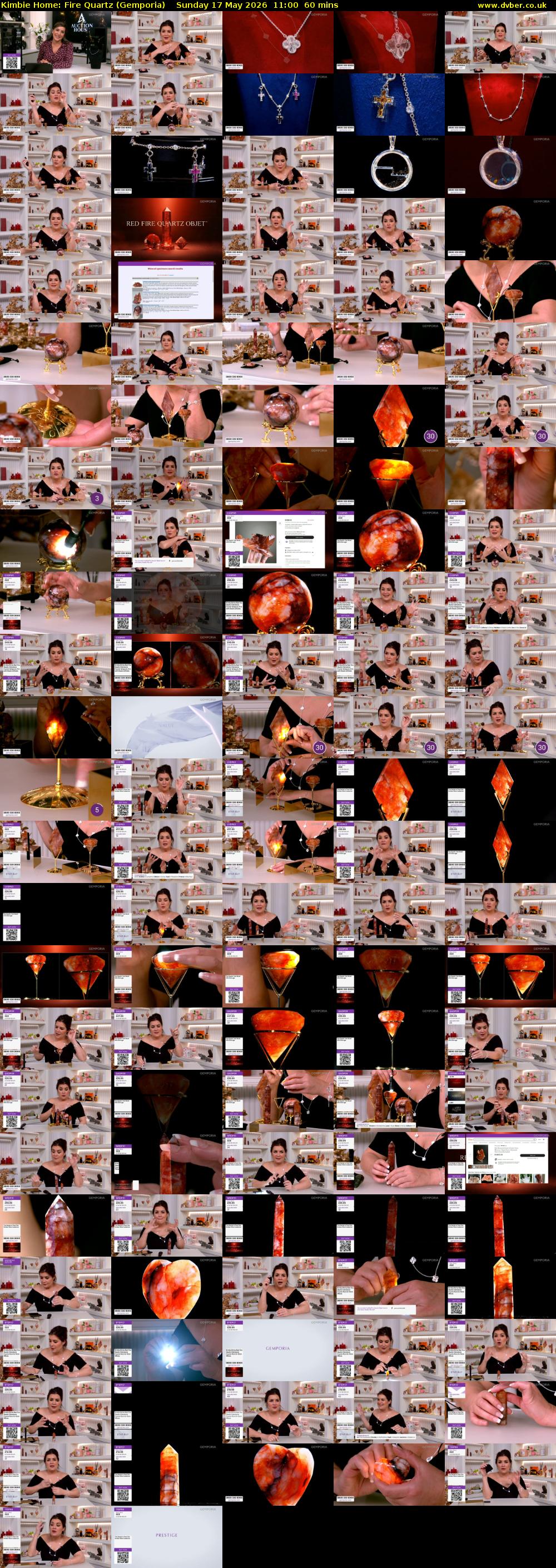 Kimbie Home: Fire Quartz (Gemporia) Sunday 17 May 2026 11:00 - 12:00