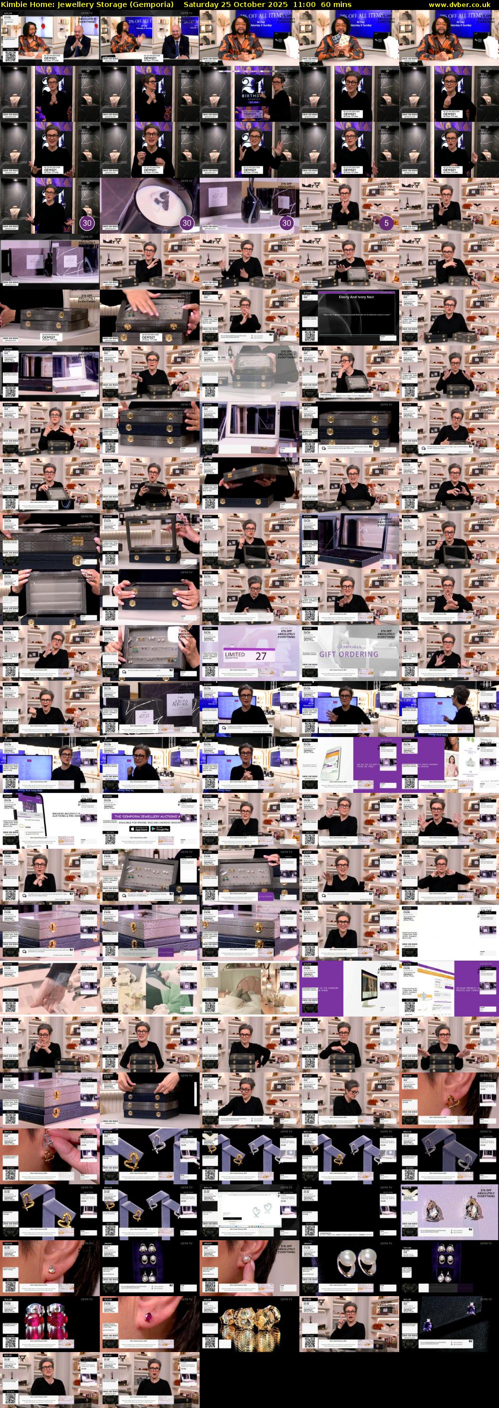 Kimbie Home: Jewellery Storage (Gemporia) Saturday 25 October 2025 11:00 - 12:00