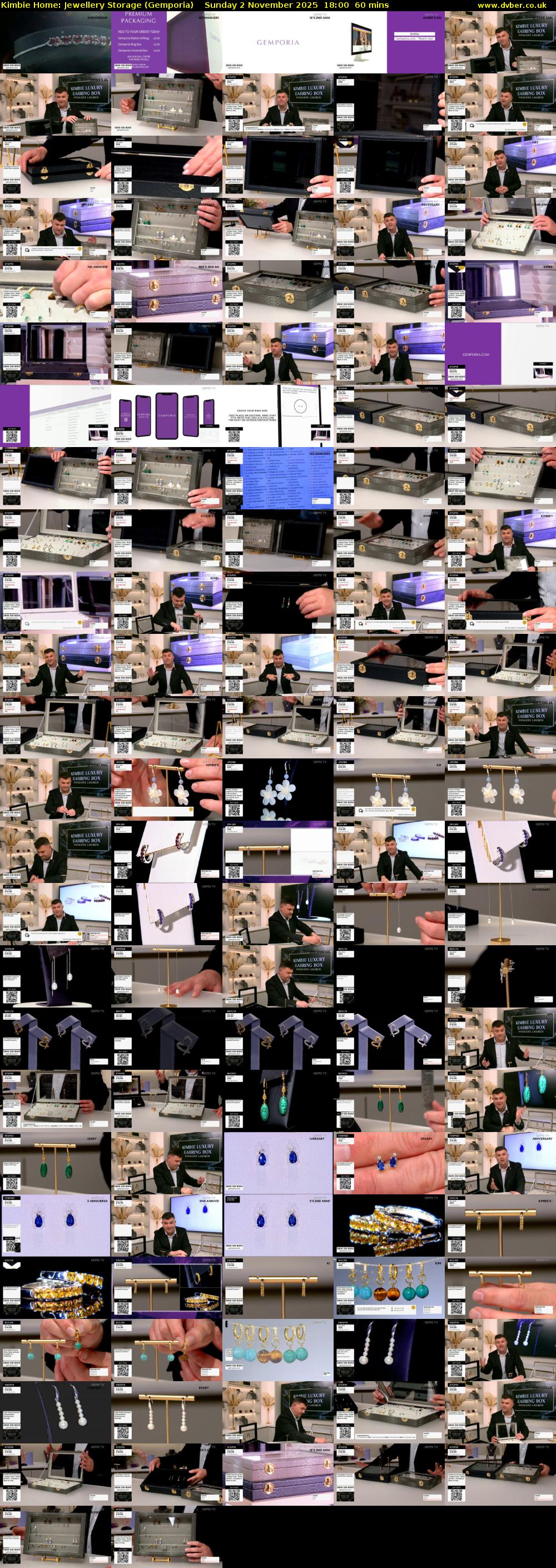 Kimbie Home: Jewellery Storage (Gemporia) Sunday 2 November 2025 18:00 - 19:00