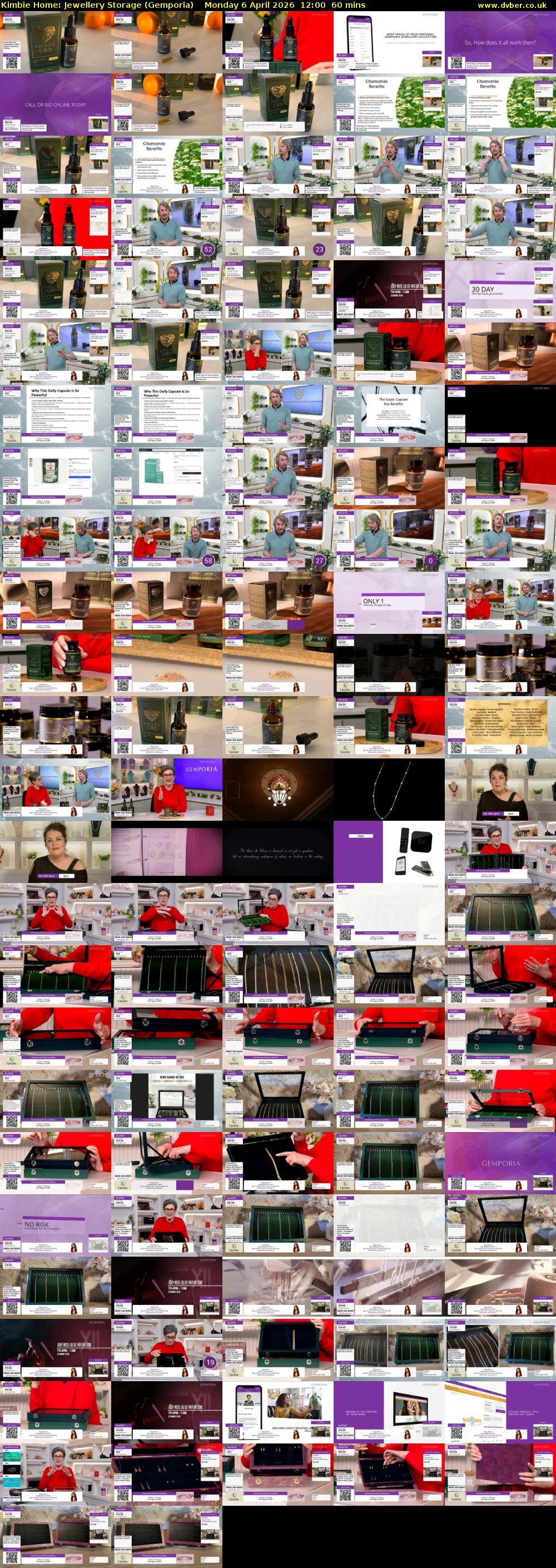 Kimbie Home: Jewellery Storage (Gemporia) Monday 6 April 2026 12:00 - 13:00