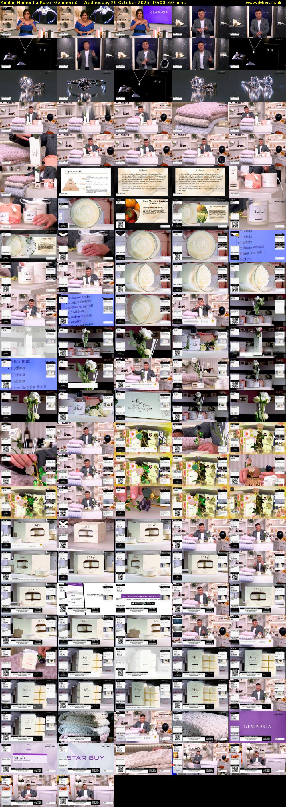 Kimbie Home: La Rose (Gemporia) Wednesday 29 October 2025 19:00 - 20:00