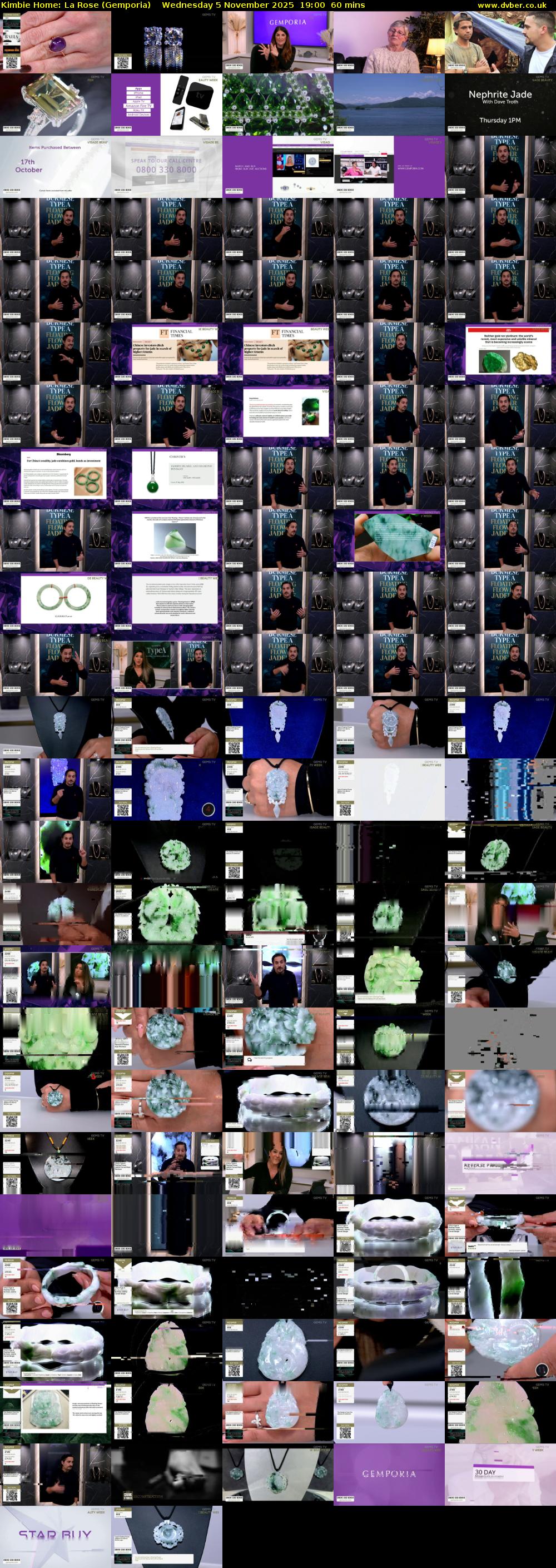 Kimbie Home: La Rose (Gemporia) Wednesday 5 November 2025 19:00 - 20:00