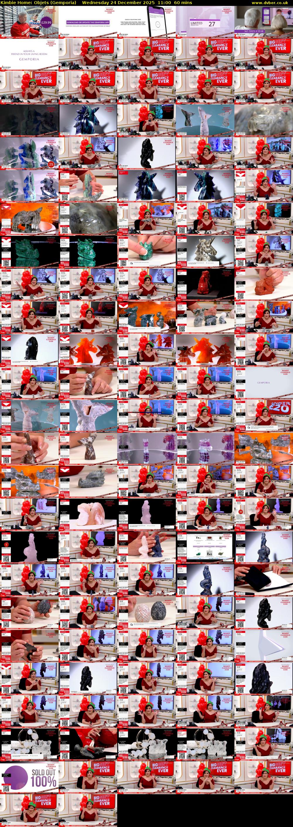 Kimbie Home: Objets (Gemporia) Wednesday 24 December 2025 11:00 - 12:00