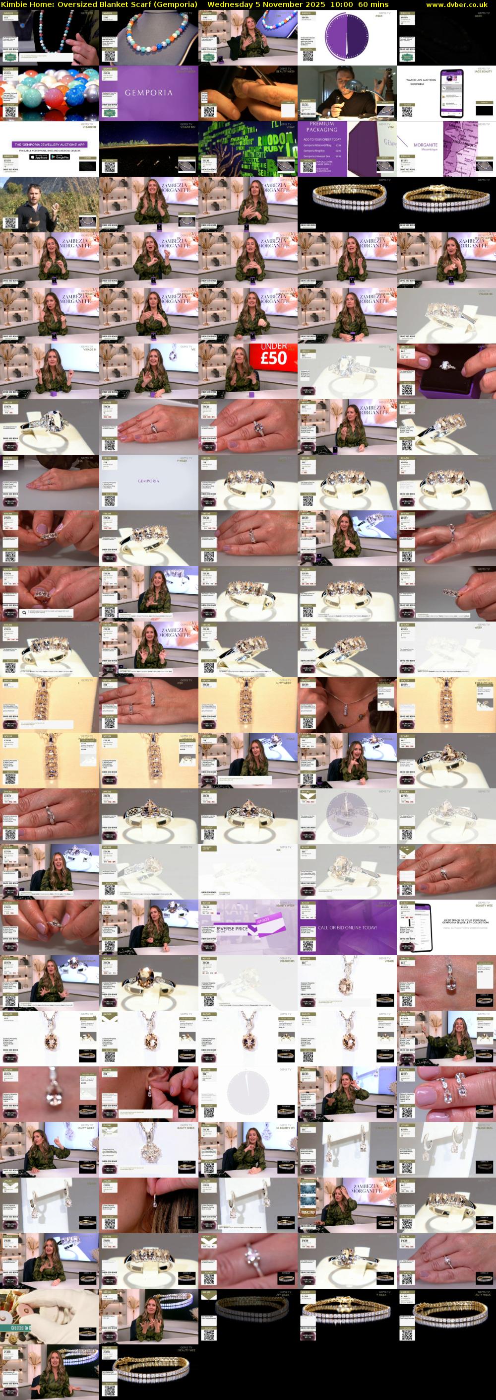 Kimbie Home: Oversized Blanket Scarf (Gemporia) Wednesday 5 November 2025 10:00 - 11:00