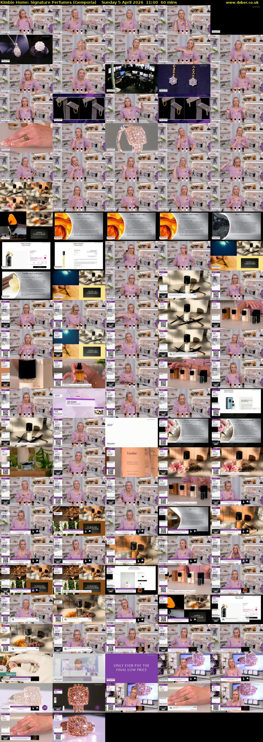 Kimbie Home: Signature Perfumes (Gemporia) Sunday 5 April 2026 11:00 - 12:00