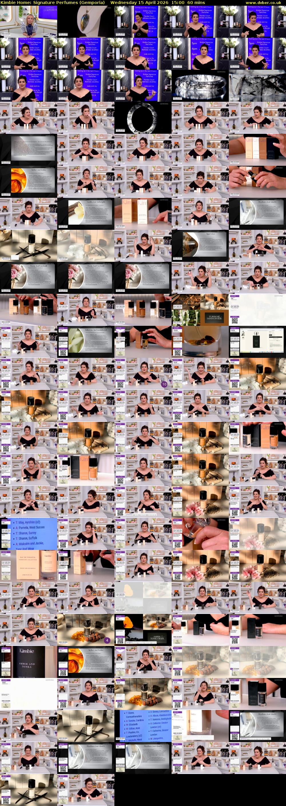 Kimbie Home: Signature Perfumes (Gemporia) Wednesday 15 April 2026 15:00 - 16:00