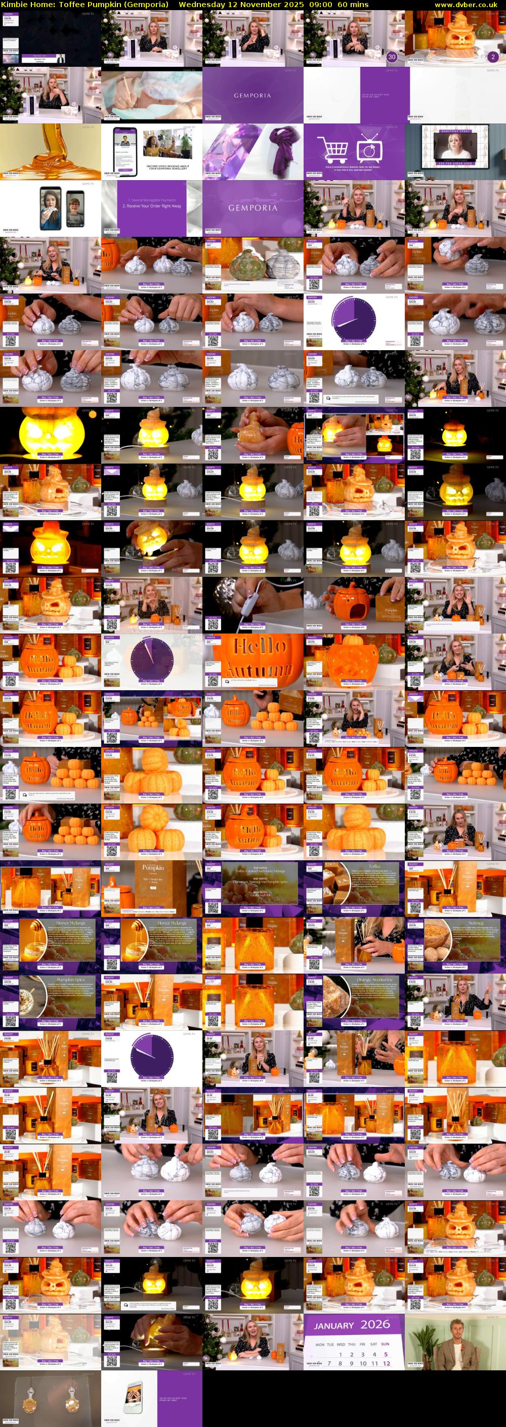 Kimbie Home: Toffee Pumpkin (Gemporia) Wednesday 12 November 2025 09:00 - 10:00