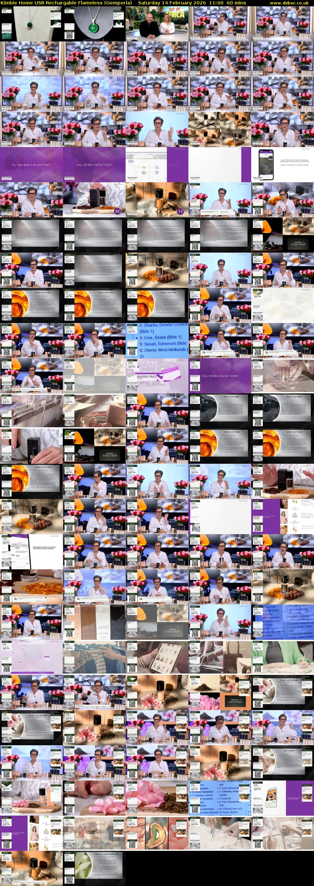 Kimbie Home USB Rechargable Flameless (Gemporia) Saturday 14 February 2026 11:00 - 12:00