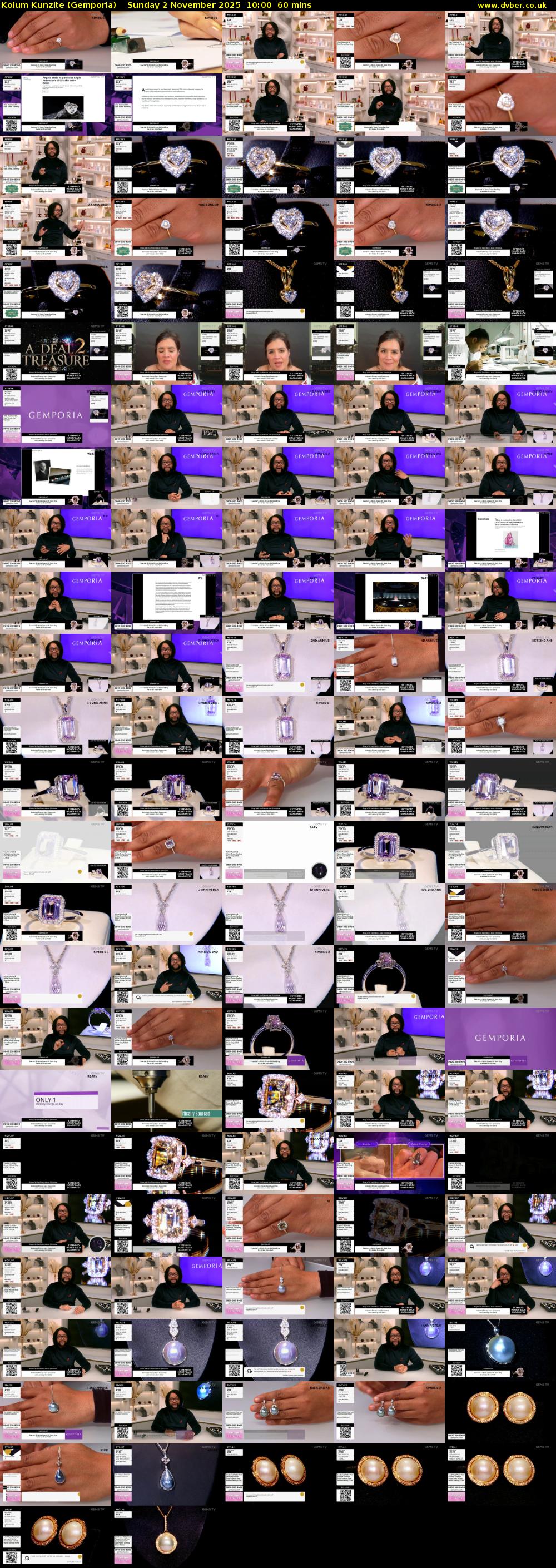 Kolum Kunzite (Gemporia) Sunday 2 November 2025 10:00 - 11:00