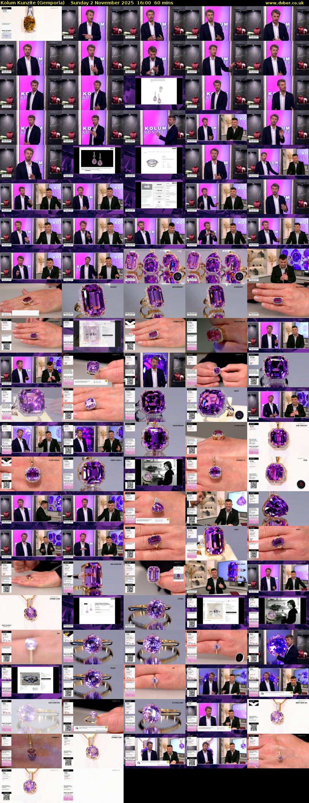 Kolum Kunzite (Gemporia) Sunday 2 November 2025 16:00 - 17:00